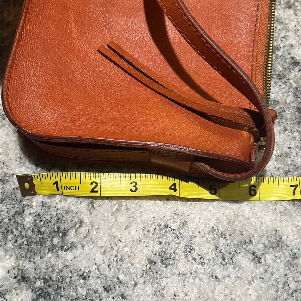 Madewell Rich Cognac Leather Crossbody Bag - Picture 5 of 5